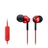 Sony MDR-EX110AP Casque Avec fil Ecouteurs Appels/Musique Rouge