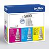 Brother BT5000CLVAL inktcartridge 3 stuk(s) Compatibel Cyaan, Magenta, Geel