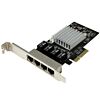 StarTech.com 4-Port Gigabit Ethernet Network Card - PCI Express, Intel I350 NIC