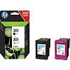 HP 301 2-pack Black/Tri-color Original Ink Cartridges ink cartridge