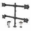 StarTech.com ARMQUAD monitor mount / stand 68.6 cm (27 inch) Black