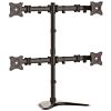 StarTech.com ARMBARQUAD monitor mount / stand 68.6 cm (27 inch) Desk Black