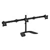 StarTech.com ARMBARTRIO2 monitor mount / stand 68.6 cm (27 inch) Desk Black