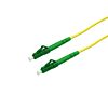 Equip 255907 LC/APC to LC/APC Fiber Cable, LSZH, Simplex 9/125µm, 20m