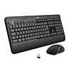 Logitech Advanced MK540 keyboard Zwart