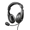 Trust 21661 headphones/headset Bedraad Hoofdband Oproepen/muziek Zwart