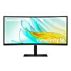 Samsung 34 inch ViewFinity S6 S65UC UWQHD Monitor Zwart