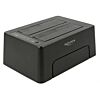 DeLOCK 63957 storage drive docking station USB 3.2 Gen 2 (3.1 Gen 2) Type-C Zwart