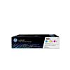 HP 126A 3-pack Cyan/Magenta/Yellow Original LaserJet Toner Cartridges toner cartridge