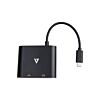 V7 V7UC-2HDMI-BLK USB grafische adapter 3840 x 2160 Pixels Zwart