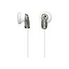 Sony MDR-E9LP Hoofdtelefoons Bedraad In-ear Muziek Grijs, Wit