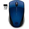 HP 220 Wireless Mouse muis Ambidextrous RF Draadloos Blauw