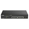 D-Link DGS-1100-10MPV2 Managed L2 Gigabit Ethernet (10/100/1000) PoE 1U Zwart