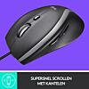 Logitech Corded Mouse M500S souris Bureau Droitier USB Type-A Optique 4000 DPI