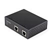 StarTech.com POEEXT1G60W netwerkextender Netwerkrepeater Zwart 100, 1000 Mbit/s