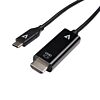 V7 V7UCHDMI-1M video kabel adapter USB Type-C 3.2 Gen 1 HDMI Zwart