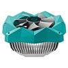 Iceberg Thermal IceFLOE T95 Processor Cooler 9.2 cm Green, Stainless steel 1 pc(s)