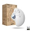 Logitech ERGO M575 for Business mouse White