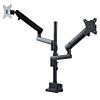 StarTech.com ARMDUALPIVOT support d'écran plat pour bureau 81,3 cm (32 inch) Noir