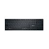 CHERRY KW X ULP clavier Universel USB + RF Wireless + Bluetooth QWERTZ Allemand Noir