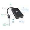 V7 V7UC-U3CRJ45HDVG-BLK USB grafische adapter 3840 x 2160 Pixels Zwart