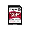 Kingston Technology Canvas React Plus 128 GB SD UHS-II Klasse 10 Zwart