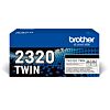 Brother TN-2320TWIN toner cartridge 1 stuk(s) Origineel Zwart