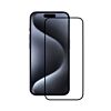 MW MW-830085 mobile phone screen/back protector Gehard glas Zwart