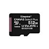 Kingston Technology Canvas Select Plus 512 Go SDXC UHS-I Classe 10 Noir