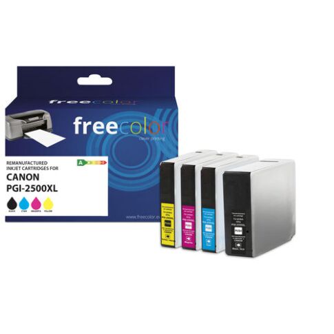 Freecolor K10405F7 ink cartridge 20 ml Zwart, Cyaan, Magenta, Geel