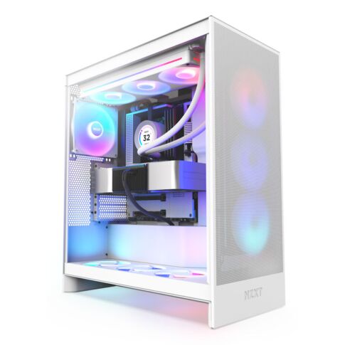 NZXT H7 Flow RGB White CM-H72FW-R1