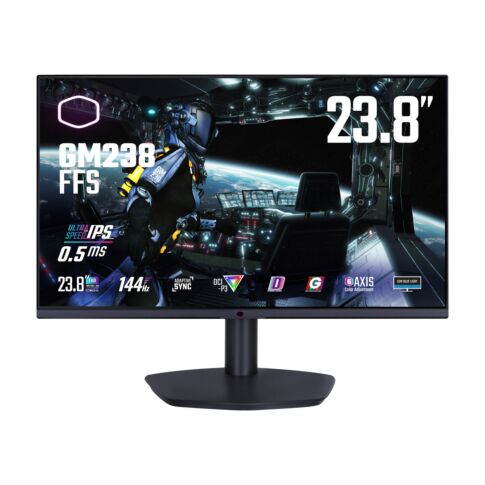 Cooler Master Gaming GM238-FFS LED display 23.8 Inch Zwart