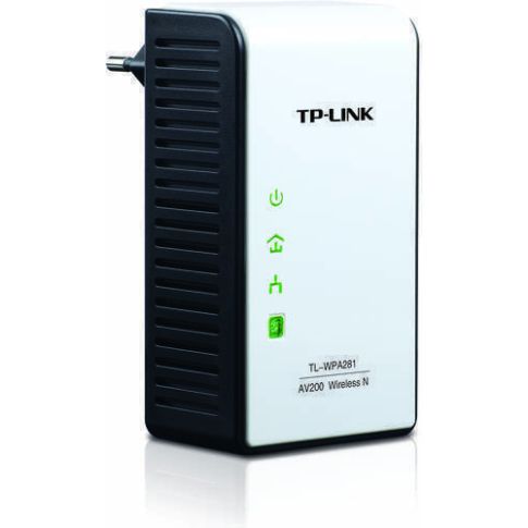 TP-Link TL-WPA281 PowerLine network adapter 300 Mbit/s Ethernet LAN Wi-Fi White 1 pc(s)