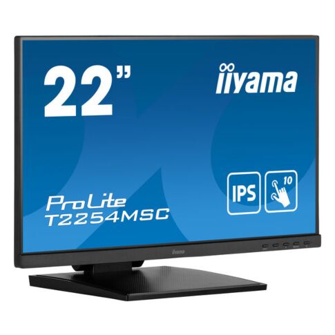 iiyama ProLite T2254MSC-B1AG computer monitor 21.5 Inch Touchscreen Zwart