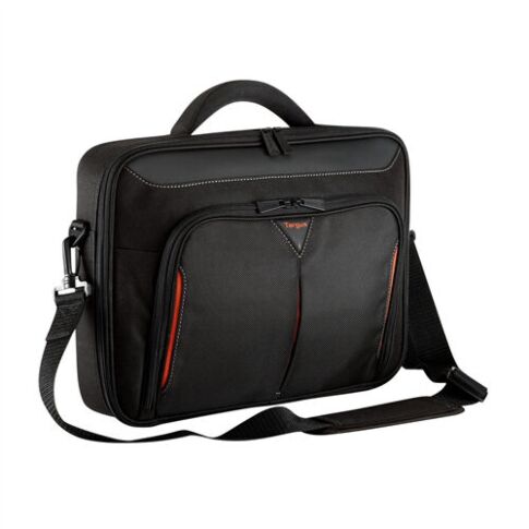 Targus CN414EU laptop case 36.3 cm (14.3 inch) Briefcase Black, Red