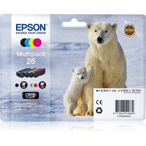 Epson Polar bear C13T26164010 ink cartridge 4,5 ml