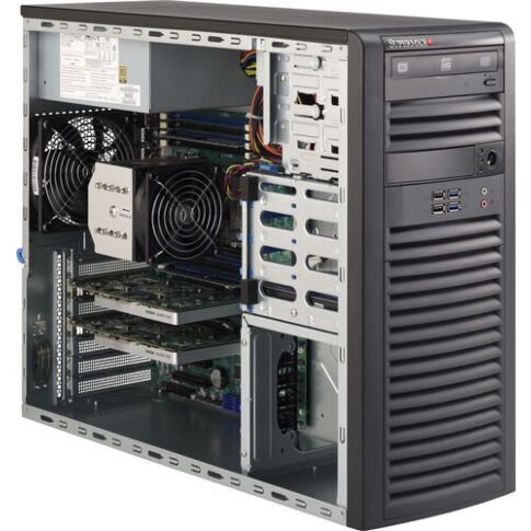 Supermicro SC732D4-903B Midi Tower Zwart 900 W