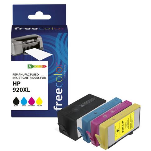 Freecolor K10319F7 ink cartridge 12 ml Zwart, Cyaan, Magenta, Geel