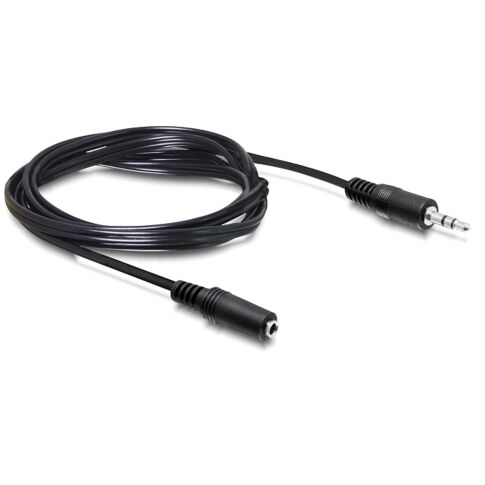 DeLOCK 84002 audio kabel 3 m 3.5mm Zwart