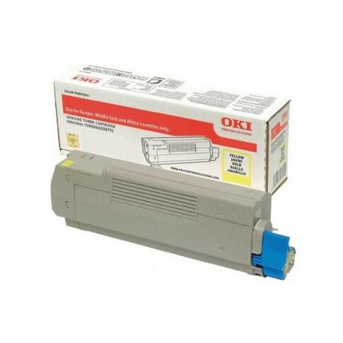 OKI 46471101 toner cartridge 1 stuk(s) Origineel Geel