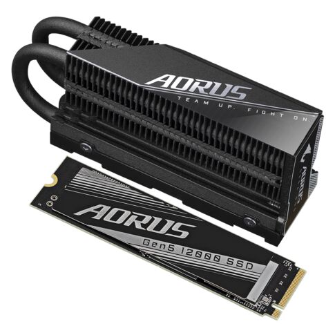 GIGABYTE AORUS Gen5 12000 1 TB M.2 PCI Express 5.0 NVMe 3D TLC NAND