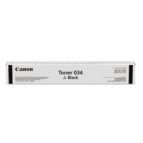 Canon 034 toner cartridge 1 stuk(s) Origineel Zwart