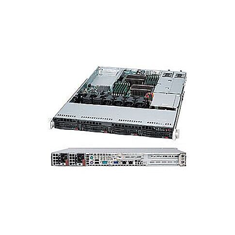 Supermicro SuperChassis 815TQC-R706WB2 Rack Zwart 750 W