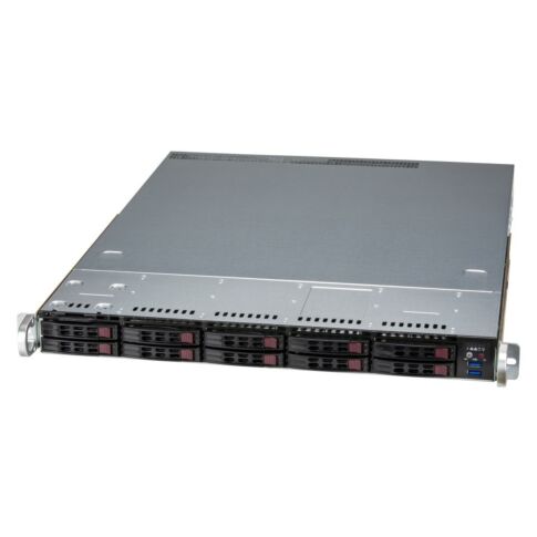 Supermicro SuperChassis 116BAC10-R860W Rack Zwart 860 W