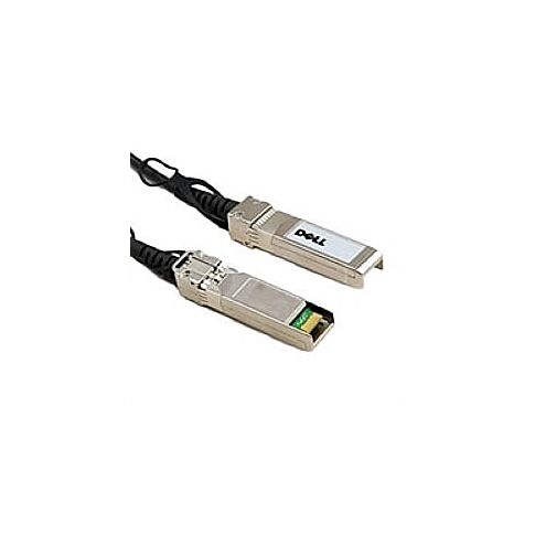 DELL 470-ABPU InfiniBand/fibre optic cable 5 m QSFP28 Black, Stainless steel