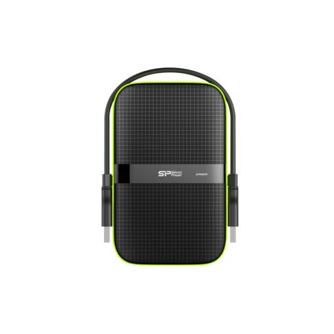 Silicon Power Armor A60 external hard drive 5TB HDD Zwart