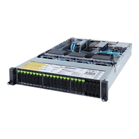 GIGABYTE R282-Z9G (rev. A00) Socket SP3 Rack (2U) Zwart Aspeed AST2500