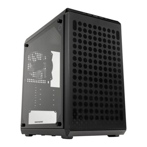 Cooler Master Q300L V2 Mini Tower Noir, Transparent