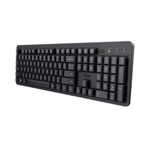 Trust Ody II clavier Bureau RF sans fil QWERTY Anglais américain Noir