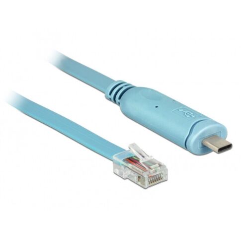 DeLOCK 63914 seriële kabel Blauw 3 m USB Type-C RJ45